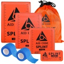 První pomoc Split 36 "X 4.3", Nouzový Spliint Kit pro Zlomené kosti paže, Ideální pro sport, Domů, První pomoc Naplnění a domácí zvířata (4 balení combo)