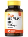 Sundance Red Yeast Rice Capsle 124; 1200mg Yellow 124; 90 Count Yellow 124; Tradiční bylinný dodatek Yellow 124; Non- GMO a gluten Free Formule