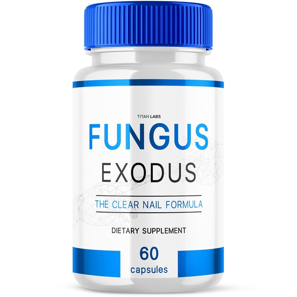 Fungus Exodus Prášky jasné nehtové Formule, Fungus Nails Probiotic 60 Počítá se