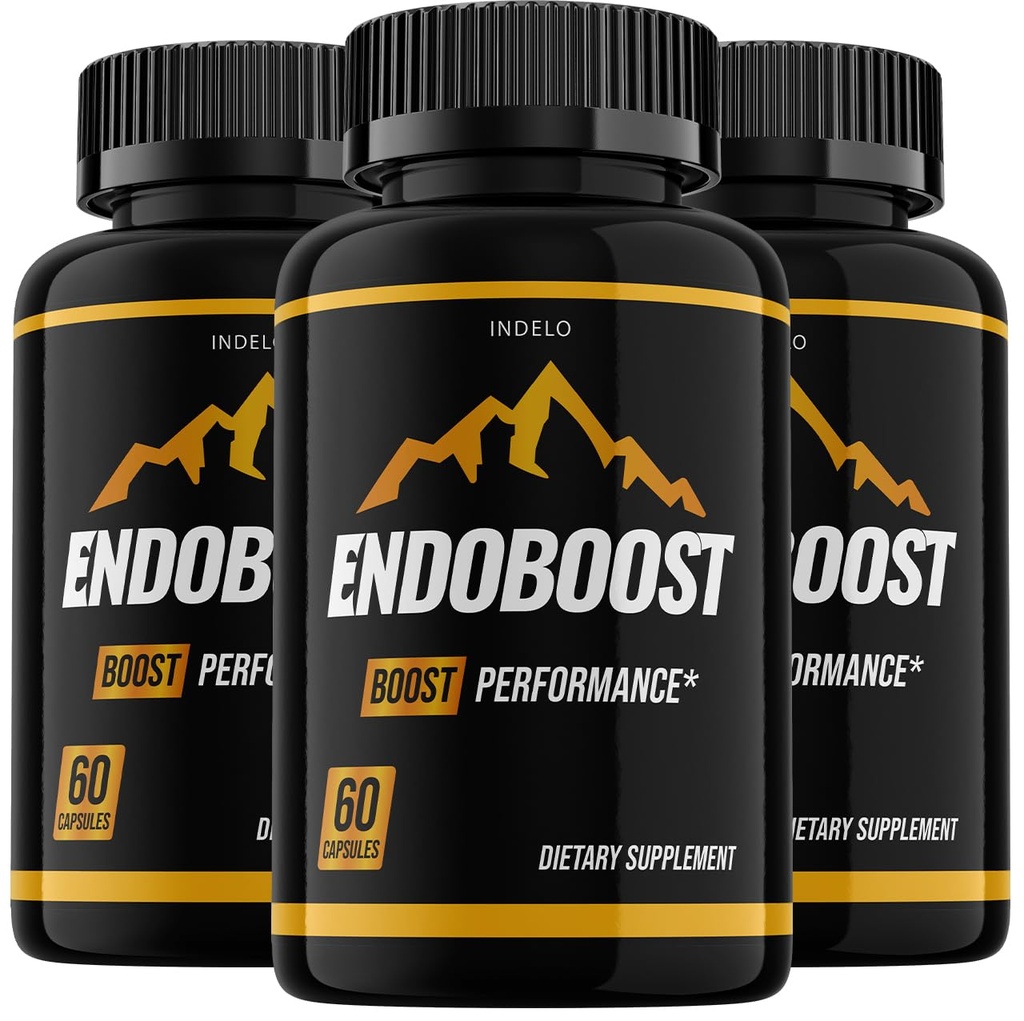 Endoboost pro muže, Endo zvýšení Advanced Performance doplňky, Endoboost Výkon, Endobost Recenze (3 Pack - 180 Kapsle)