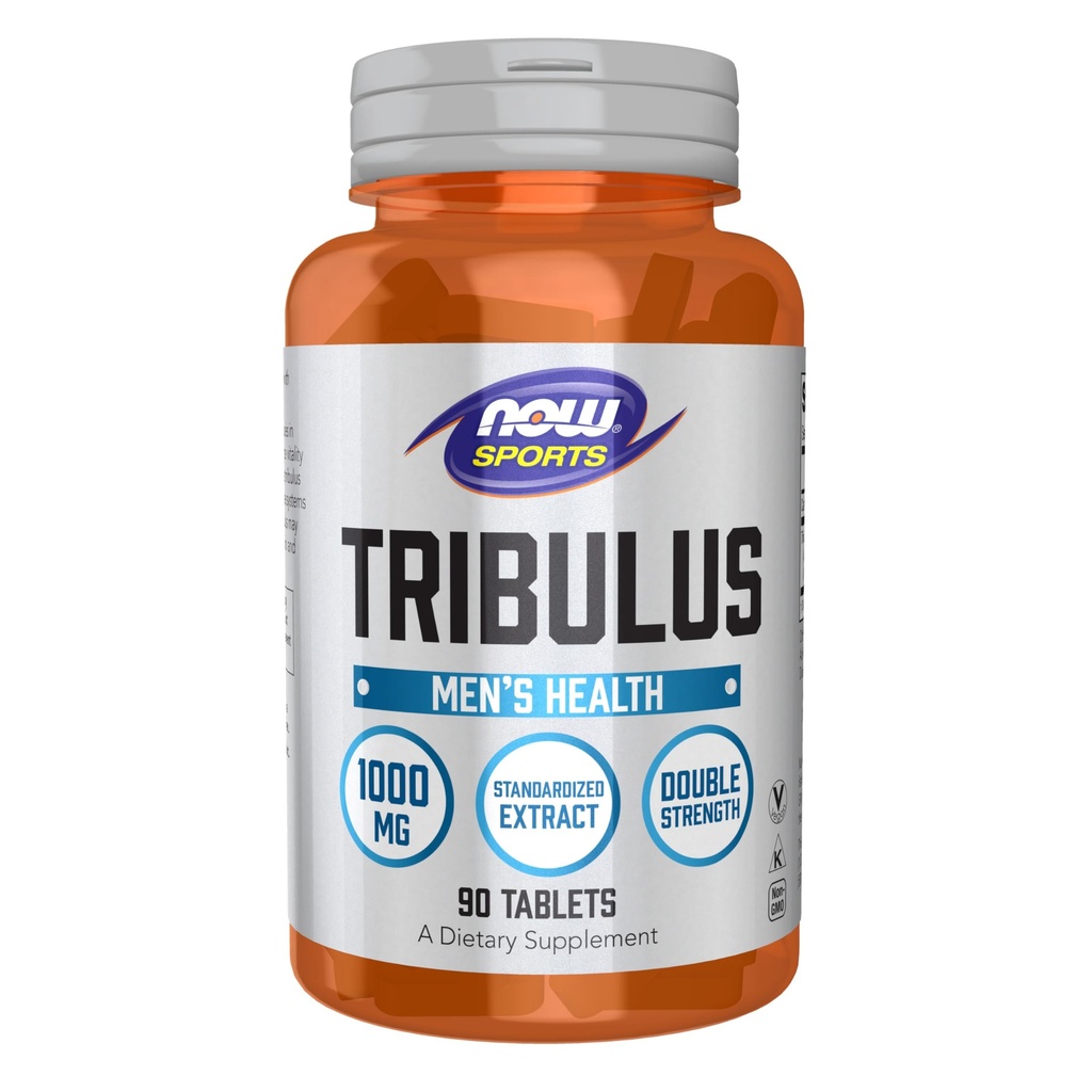 Nyní Potraviny Sportovní výživa, Tribulus (Tribulus terrestris) 1000 mg, Double Strength, Pánské zdraví, 90 tablet