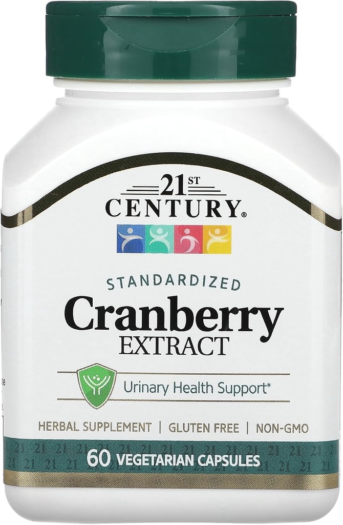 Cranberry Extract 21. století, Standardizované, 60 Vegetariánských kapslí