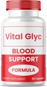 (1 Pack) Vital Glyc Kapsle - Oficiální vzorec podpory krve, Vital Glyc Krevní Vesel Cleaner, Vital Glyc Glyco Optimizer Pills, Podporuje celkové zdraví & Wellness, Vital Glyc prášek (60 Kapsle)