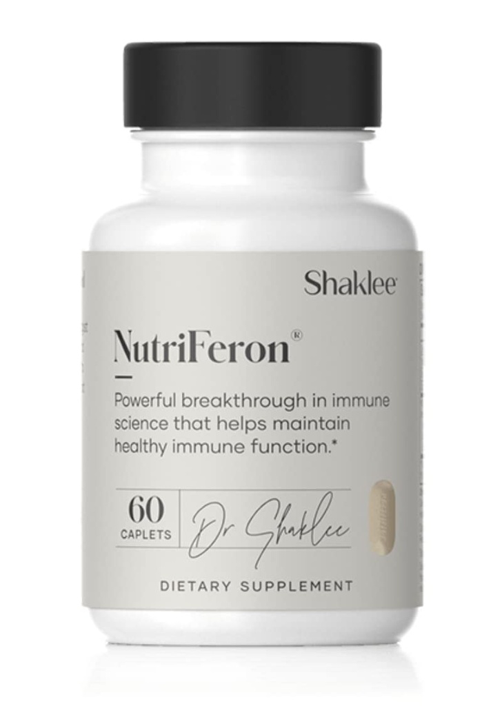 Shaklee - NutriFeron ® Immune- Booing Botanical Blend - Vyvinutý renowned imunolog - Podporuje zdravou imunitní funkci s Interferon- Booing ingrediencí - Obsahuje zinek - 60 Caplet