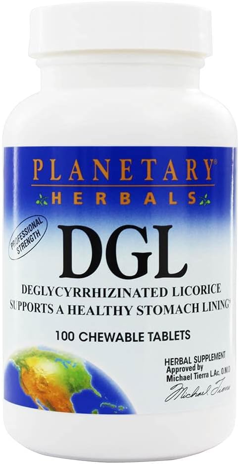 Planetární Herbals DGL Licence, 100 tablet