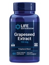 Life Extract Grapeseed Extract, Vitamin C, vápník, resveratrol, polyfenoly, kardiovaskulární zdraví, antioxidační ochrana, gluten- free, Non- GMO, Vegetarian, 60 Kapsle