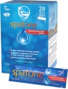 Spatone Natural Liquid Iron Supplement for Women - Men & Kids Ages 4 + - Ideální během těhotenství - Snadno absorbované & Gentle - Vegan - Vegetarian - Original Flavor - 28- Day - 5mg železa per 20ml Sachet