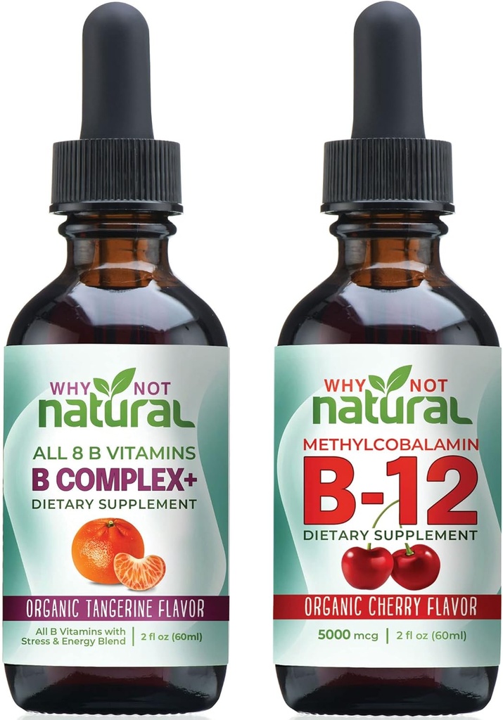 Proč ne přírodní B komplex a B12 kapalné kapky pro energii