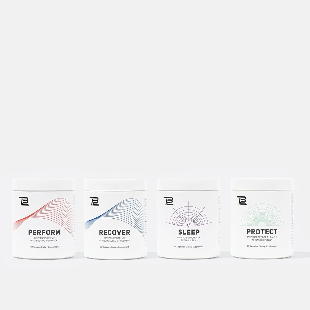 TB12 Premium Supplement Bundle - Obsahuje Spánek, Proveďte, Obnovit Protect