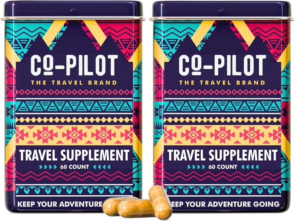 Doplněk 2 Balení: Jet Lag Prevention + Ashwagandha, Rhodiola, D3 + pro imunitní podporu, energie, stravovací zdraví 124; Letadlo cestovní Essentials Multivitamin 124; Vegan 124; 120 Počet