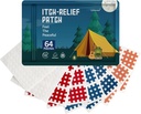 Bug Bite Itch Relief Patch for Kids (64 Count), Road Travel Essentials for Kids, přírodní složky