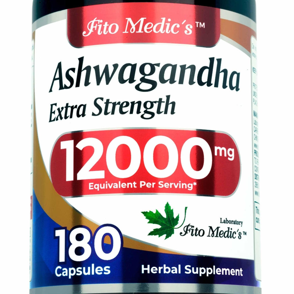 FITO MEDIC je laboratoř 124; Ashwagandha je 124; ashwagandha doplňky 124; ashwagandha kapsle 124; 180 Kapsle