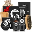 Mens dárky - Beard Kit pro mužský self-care, Outfit pánské Grooming Rutine, výročí 124; Narozeniny 124; Vánoční dárky pro muže Ho Manžel Přítel Táta Syn Bratr, Mens Stocking Stuffers