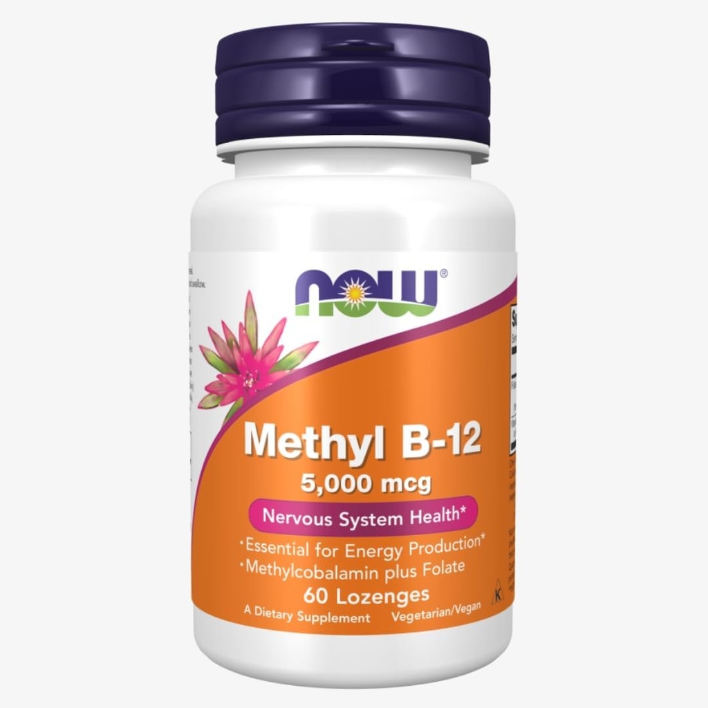 Methyl B-12 5000 mcg - 60 Lozengů nyní