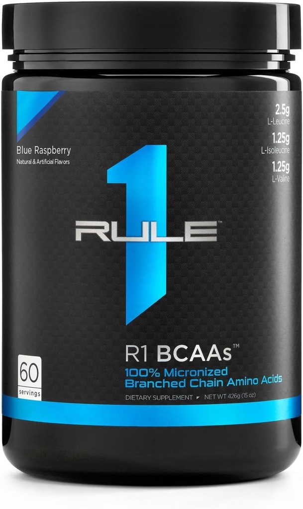 R1 Bcaa 60 Serv Blue Malina, 432 Gram