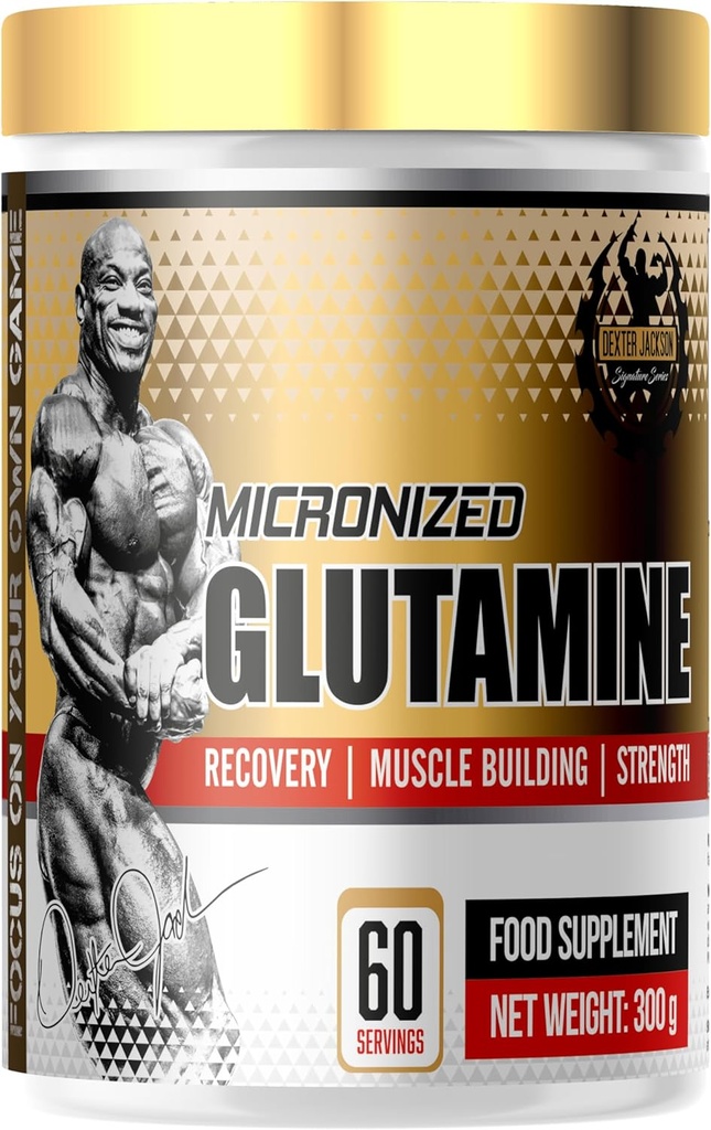 Gold Series Mikronizované glutamin 124; 60 Serving, 300g