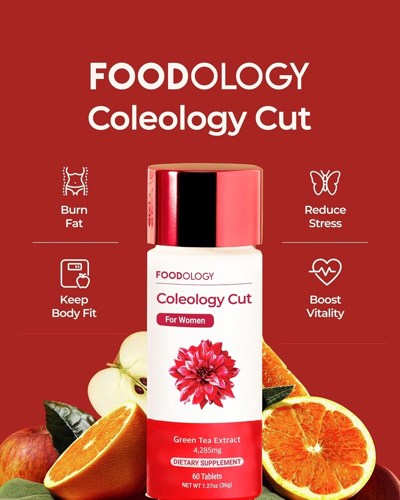 Koleologie foodologie (balení 1-60 tablet, 30 dní) - Zelený čaj Extract. Vitamíny a minerály.