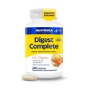 Enzymedica Digest, Full-Range, Everyday Digestive Enzymes, Nabídky Fast- acting Gas & Bloating Relief, 240 Počet