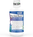 Vital Earth Liquid Joint Supplement - Glucosamine, Chondroitin, MSM Plus Hyaluronic Acid, Boswellia & Fulvic Acid (70 + stopové minerály), 32 Oz + 1 Oz Cup