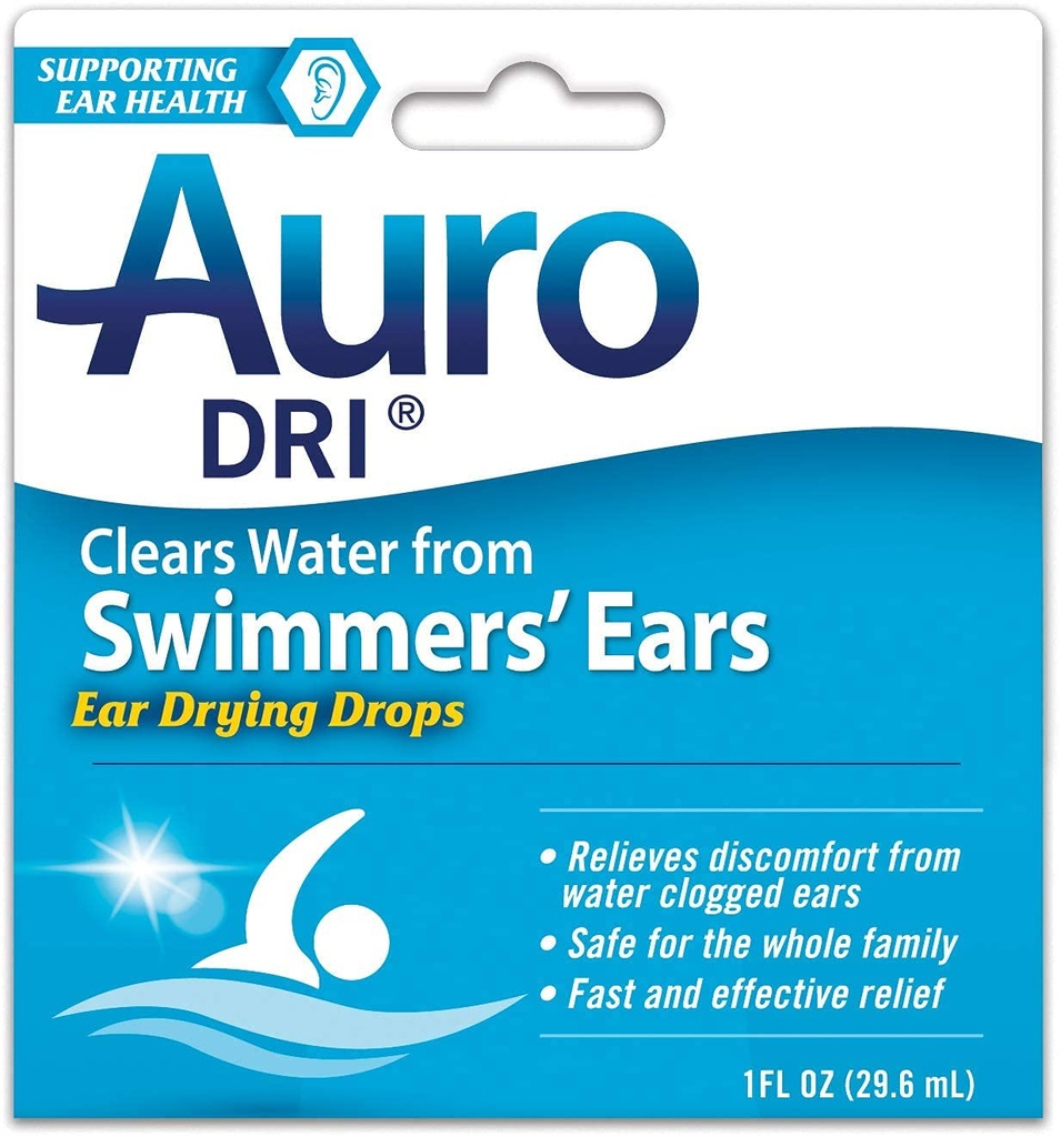 Speciální balení 5 Del Pharmaceuticals Auro- Dri Uar Water- Sušení Aid 1 fl oz (29.6 ml)