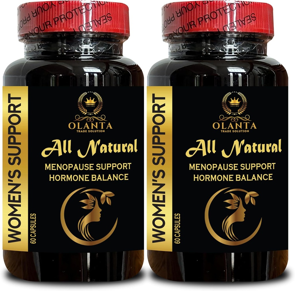 Dámská podpora - Transresveratrol dodatek 124; Black Cohosh Root 124; Menopauza Support & Night Sweats 124; Advanced Menopause Support - 2 Lahve 120 Kapsle