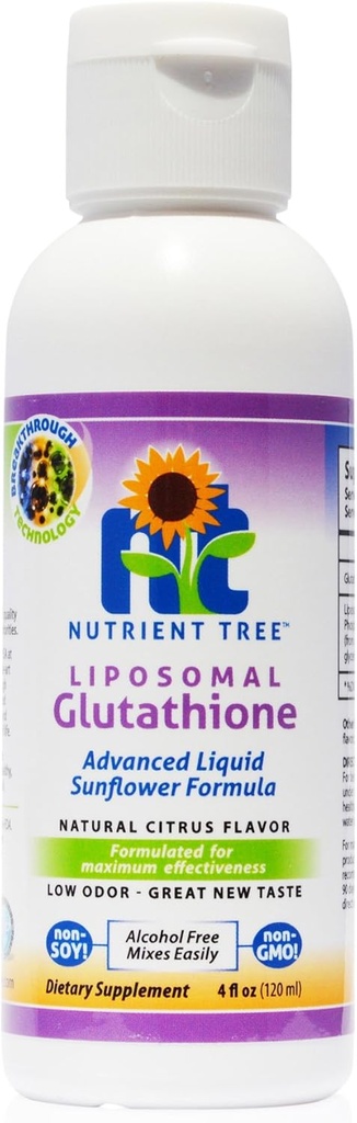 Liposomal Glutathione PHAR124; New Formulation PHAR124; Non- Soy Non- GMO PHAR124; Made in USA