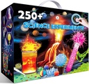 UNGLINGA 250 + Science Experiments kity for Kids, Boys Girls Toys Birthday Gifts nápady, Chemie Set, S.T.E.M Aktivity Vzdělávací projekt, Volcano Scientist Kit