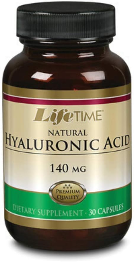 LIFETIME Hyaluronic Acid, Capsule (Btl- Glass) 140mg Př
