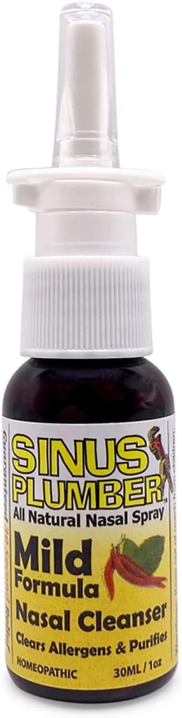 Sinus Plumber Alergie Nasal Spray Mírná formule