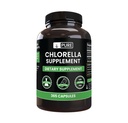Čisté původní ingredience Chlorella (365 Kapsle) Ne hořčík nebo rýžové plniva, Vždy čisté, Laboratoř ověřené