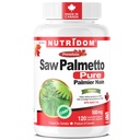 Nutridom Saw Palmetto 500mg, Non- GMO, Vegan, gluten Free, Soy Free, a mléčné výrobky Free (120 Počet)