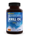 BioEmblim Antarktida Krill Oil Supplementa124; 1000mg Omega-3 Oil s vysokými hladinami EPA + DHA, Astaxanthin, a fosfolipidy OF 124; No Fish After taste 124; 60- Count Non- GMO Softgels