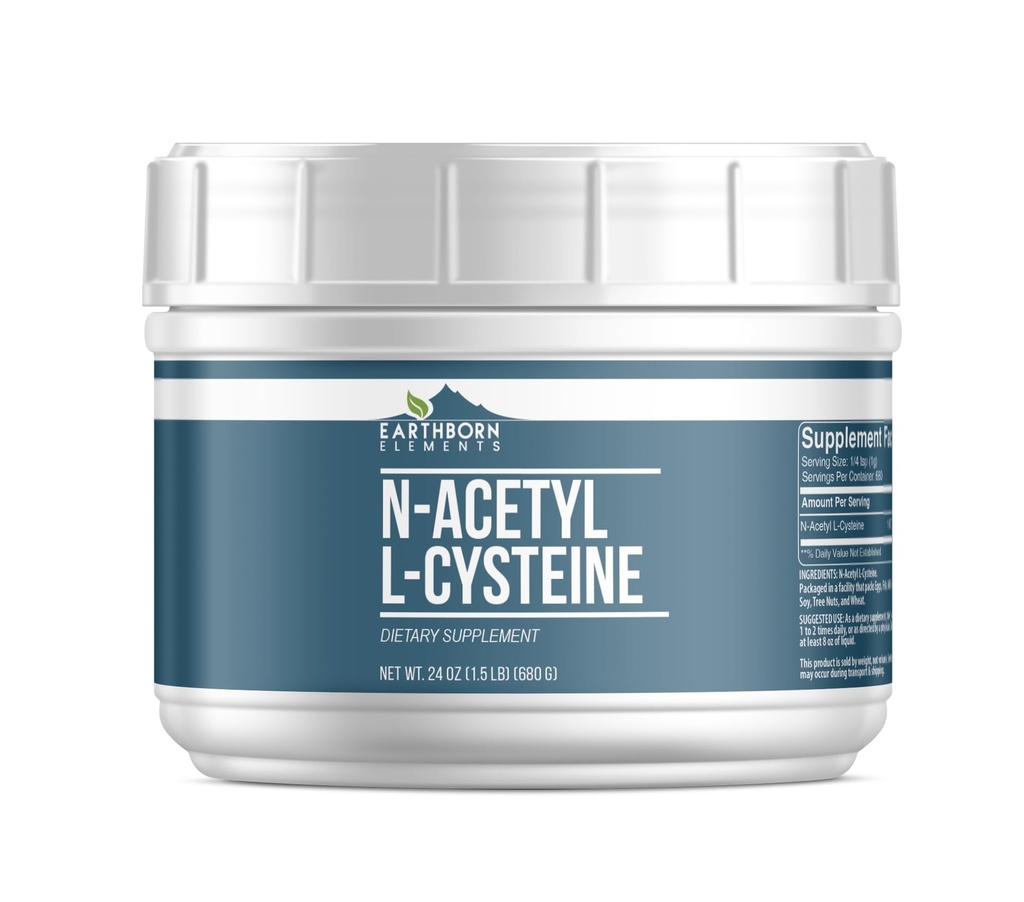 Elements N-Acetyl L-cystein (1,5 lb), Dietní dodatek, Resealable Tub