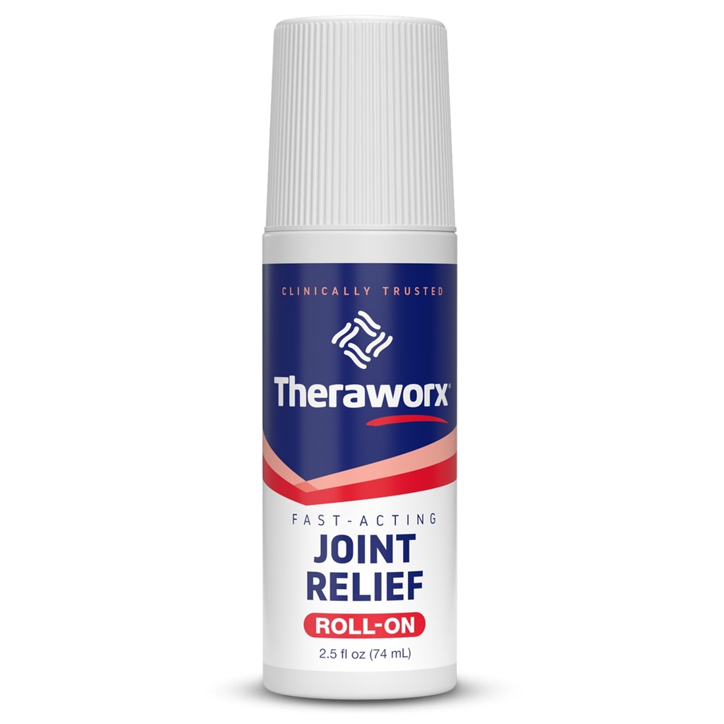 Theraworx Fast- acting Joint Relief Roll- On Joint Discomfort & Influency Relief - 2.5 Oz - 1 Počet