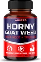 Horny Goat Weed dodatek s L- Arginine Tribulus Terrestris Maca Root Tongkat Ali - mužská energie, síla a podpora paměti (90 Počet (balení 1))