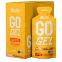 BARE VÝKONNOST VÝPOČET, BPN Go Gel Endurance, 24g karbohydrátů a 100 kalorií na balení, Vegan + gluten Free running gel, 10 Single-Serving Packs, Mango