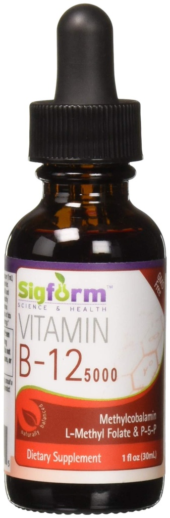 Vitamin B12 5000 Sublingvální, 0.02 Libra