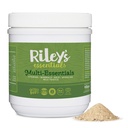 Riley 's Multi- Essentials Multivitamine for Dogs - Vitamíny, Minerály, Spirulina, Kelp, a Mléko Thistle for Nutritional Support - Puppy and Senior Dog Vitamíny - 8oz Powder