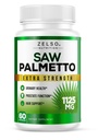 Saw Palmetto Prostate Dodatek pro muže, 3-in-1 Výhody, Extra síla DHT blokáda pro růst vlasů a Beta blokáda pro močové zdraví, Potent Prostate Function Support, 30 Day Supply (60 Počet)