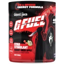 G Fuel Ghost Face Energy Drink Powder, Pre Workout Caffeine Mix for Gaming, Cukr Free Focus Amino, Vitamin + Antioxidanty, 9.9oz (Cherry Green Apple, 40 Servings)