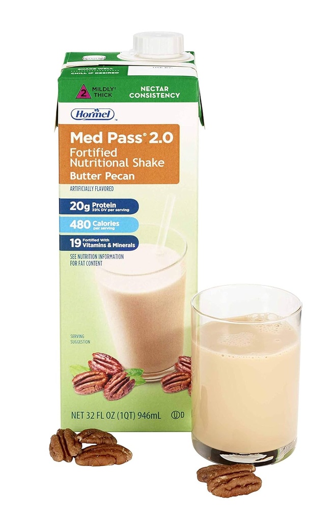 Med Pass 2.0 Máslo Pecan Flavor 32 oz. Box Ready to use, 46463 - Prodáno: Pack of One