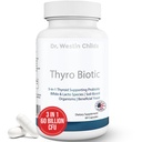 Dr. Westin Childs Thyro Biotic PHAR124; Probiotika pro ženy - Podpora štítné žlázy, trávicí zdraví a hormony PHAR124; Saccharomyces boulardii, Bacillus koagulans, Lactobacillus & bifido 60 miliard CFU PHAR124; 30 Služeb