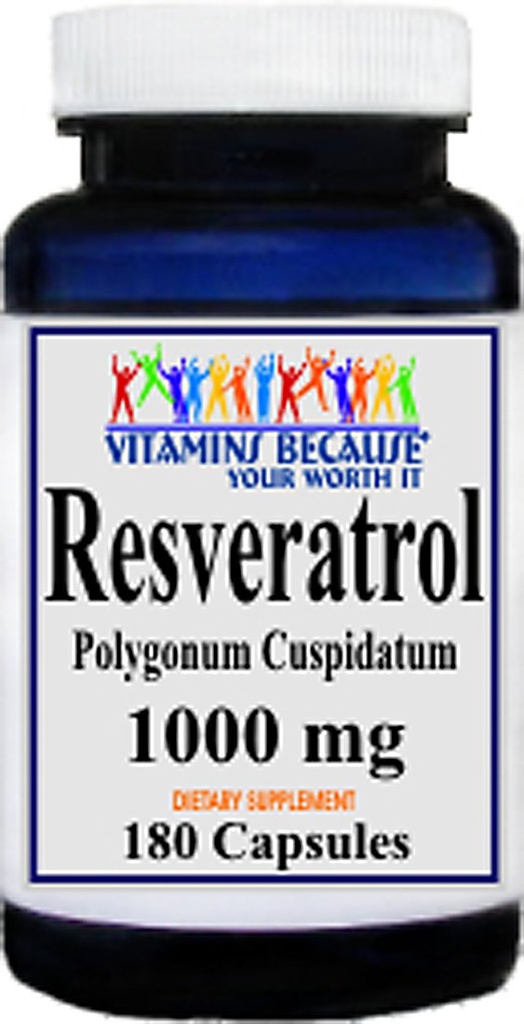 Resveratrol 1000mg, 180 tobolek