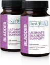 Best Life Herbals Ženy Ultimate Brýle Podpora a Control Dodatek pro Inkontinence, Únik, a Nadměrná močová měchýř - 2 láhve
