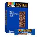 KIND Protein Snack Bar, Tmavá Čokoláda Nut, Zdravé Snacks, Gluten Free, 12g Plant Protein, 12 Počet