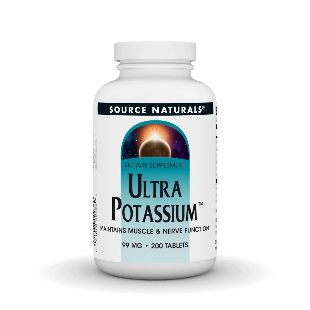 Zdroj Naturals Ultra Draslík 99 mg Udržuje funkci svalů a nervů - dodatek stravy - 200 tablet