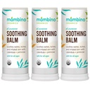 All Purpose Soothing Balm - Organic, Egyptská Calendula & Evening Primrose - Itch Relief for Bug Bites, Diaper Rash, Irritated Skin, Baby Balm Stick - Cruelty-Free by Mambino Organics, 3-Pack