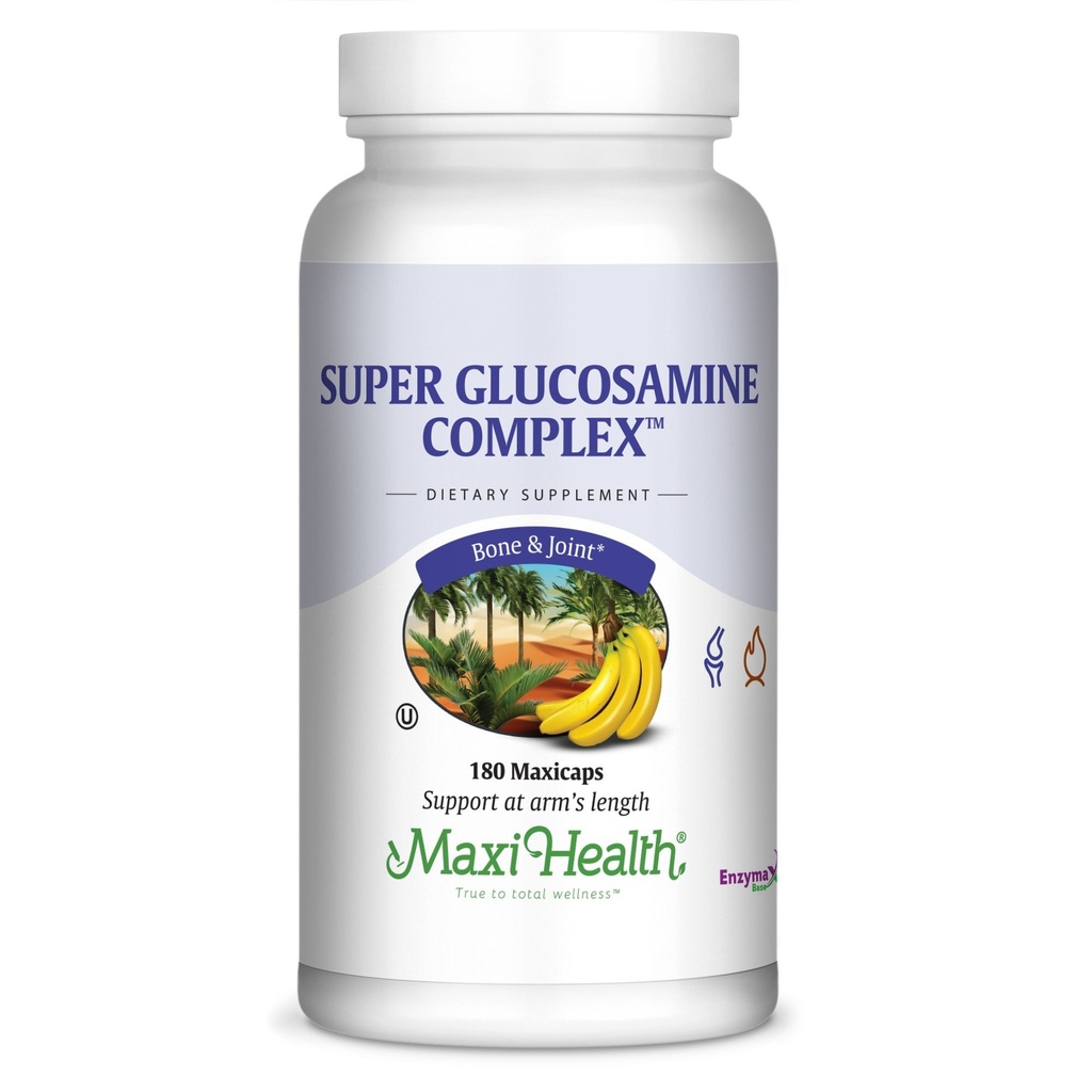 Maxi Health Super Glucosamine Complex - Joint Formule - s MSM - 180 Kapsle - Kosher