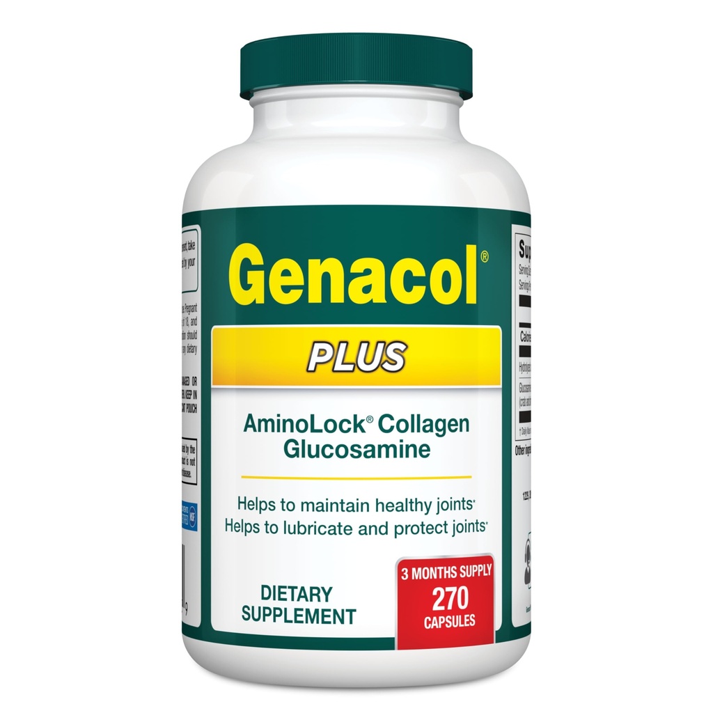 Genacol Glucosamine a kolagen společný dodatek 270 Kapsle
