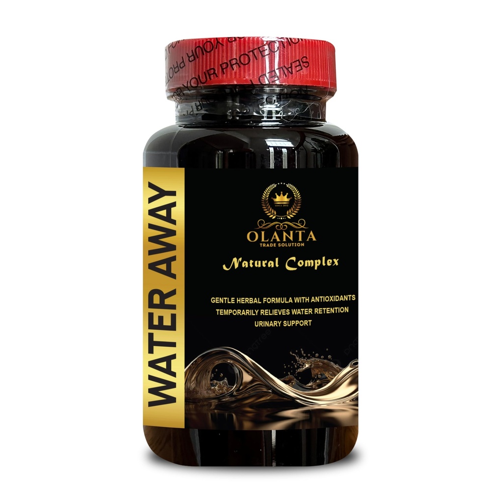 Přírodní vodní away pilulky - Podpora zadržování vody, přírodní diuretika Kapsle, Vodní pilulky Vitamíny, Podpora Rychlé působení Bloating, Citric Acid, Celer Seed, Mléko Thistle, Kurkuma - 1 láhev